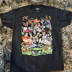 Disney Villians Short Sleeve T-Shirt Size XL